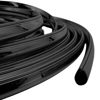 Kantenschutz Kunststoff 10mm in Farbe: schwarz, 5 Meter...
