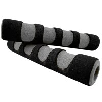 Lenkerhebel Überzug aus Moosgummi, Farbe: schwarz/grau